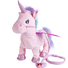 Load image into Gallery viewer, Electric Walking Unicorn Plush Toy Stuffed Anima