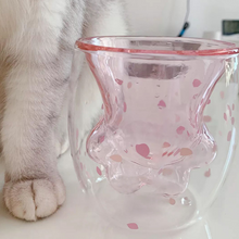 Load image into Gallery viewer, 1Pcs Cat Paws Cup Heat-resistant Creative Milk Tea Whiskey