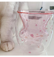 Load image into Gallery viewer, 1Pcs Cat Paws Cup Heat-resistant Creative Milk Tea Whiskey