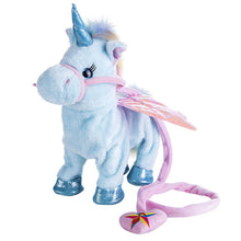 Load image into Gallery viewer, Electric Walking Unicorn Plush Toy Stuffed Anima